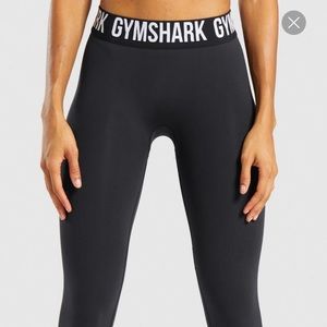 Gymshark Fit Seamless. Black leggings. Medium